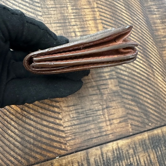 - Louis Vuitton Monogram Porte Monnaie Gousset Coin Purse wallet/ - Picture 6 of 17